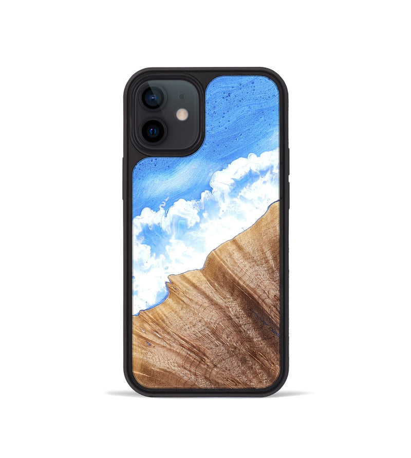 iPhone 12 mini Wood Phone Case - Saanvi (Coastal, 826957)