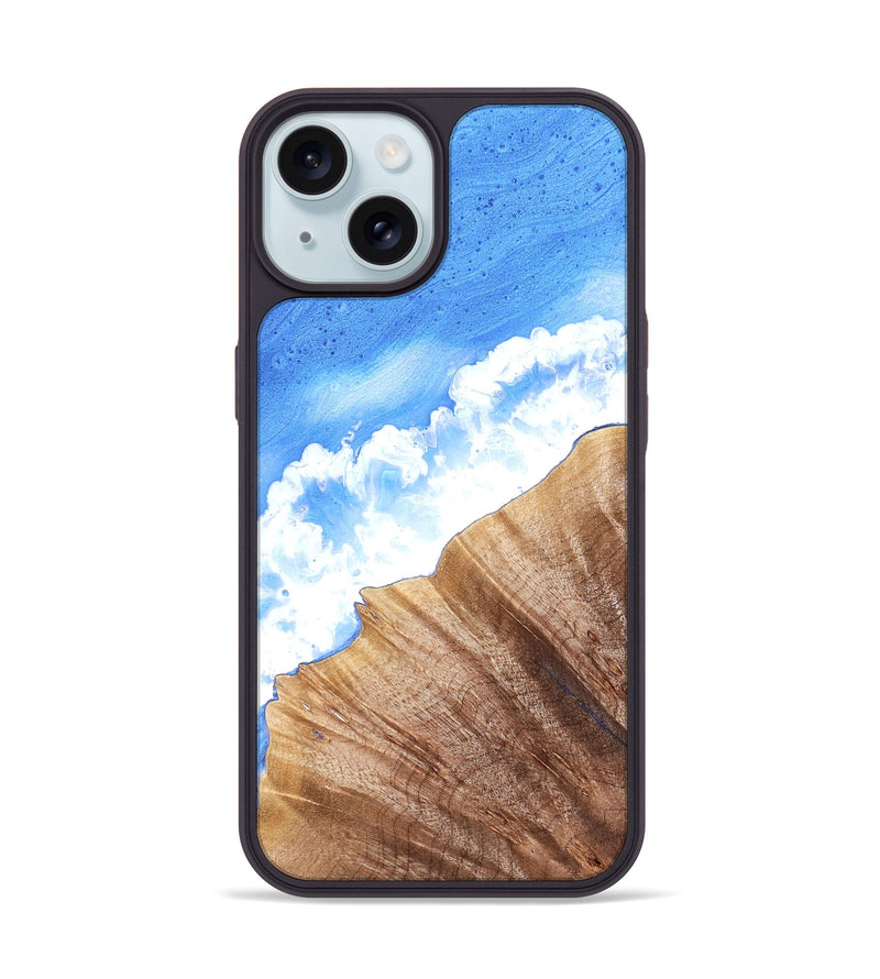 iPhone 15 Wood Phone Case - Saanvi (Coastal, 826957)