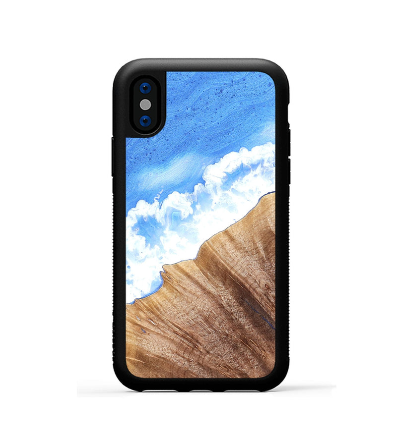 iPhone Xs Wood Phone Case - Saanvi (Coastal, 826957)
