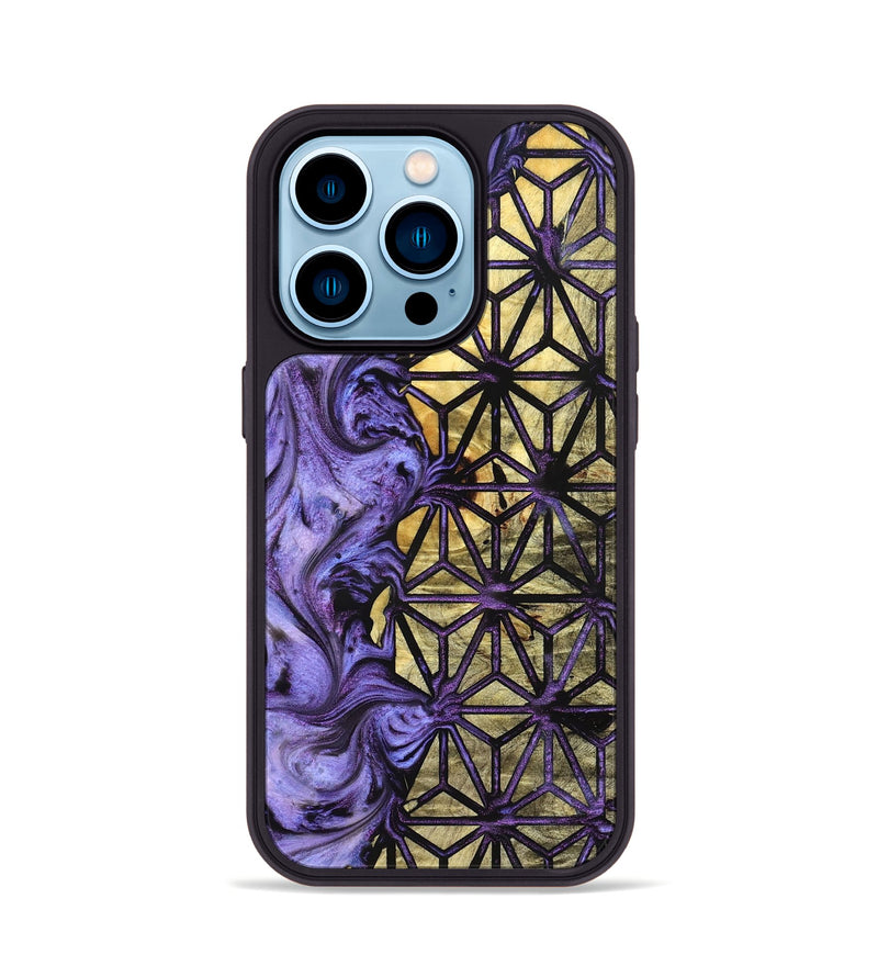 iPhone 14 Pro Wood Phone Case - Winston (Pattern, 826961)