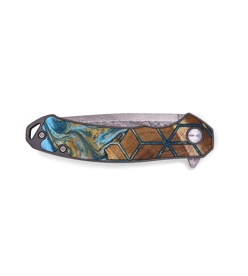 EDC Wood Pocket Knife - Rickie (Pattern, 826963)