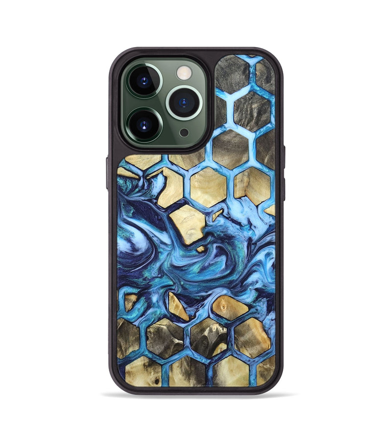 iPhone 13 Pro Wood Phone Case - Melva (Pattern, 826966)