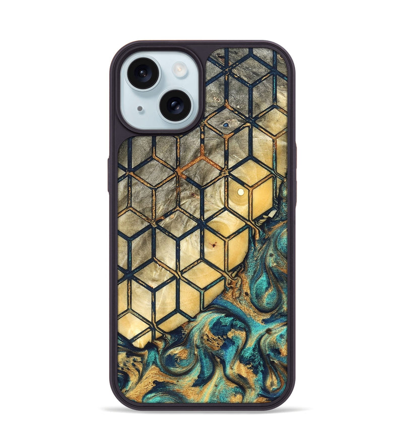 iPhone 15 Wood Phone Case - Carla (Pattern, 826968)