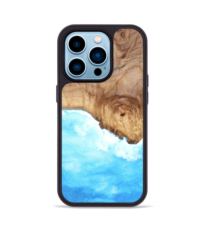 iPhone 14 Pro Wood Phone Case - Lawanda (Coastal, 826971)
