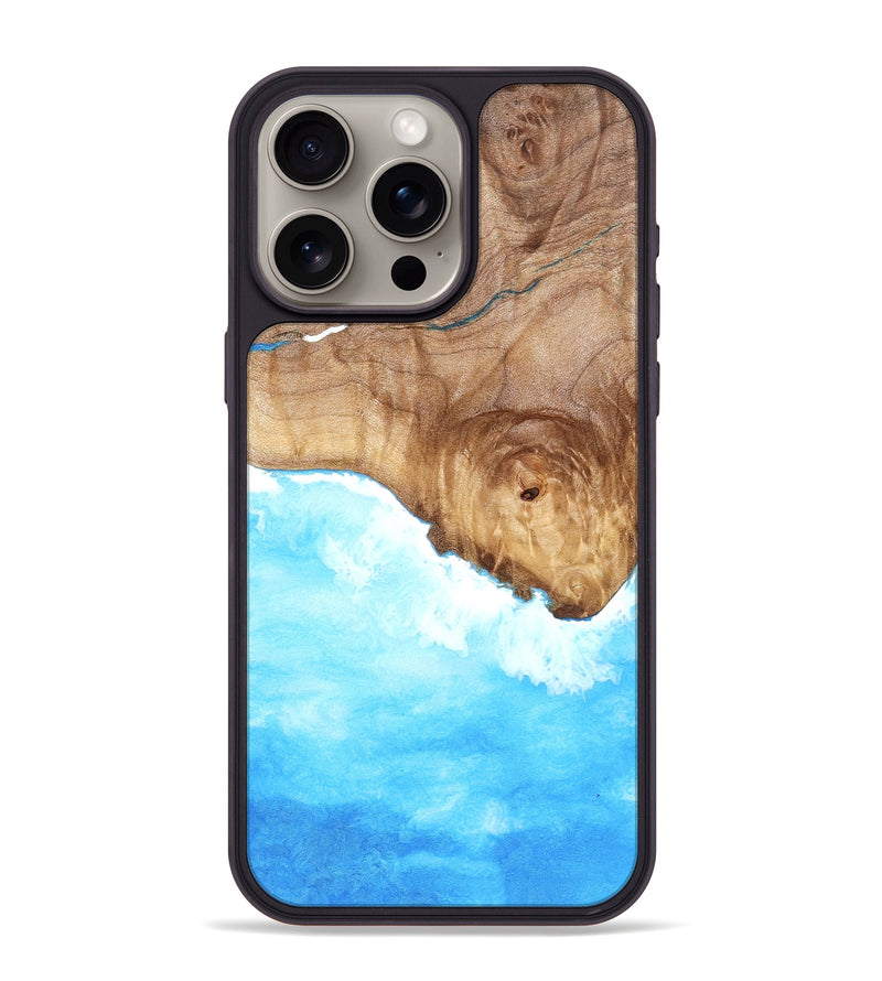 iPhone 15 Pro Max Wood Phone Case - Lawanda (Coastal, 826971)