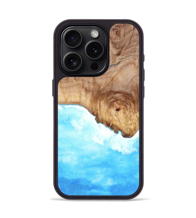 iPhone 15 Pro Wood Phone Case - Lawanda (Coastal, 826971)