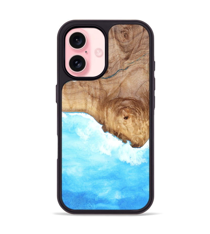 iPhone 16 Wood Phone Case - Lawanda (Coastal, 826971)