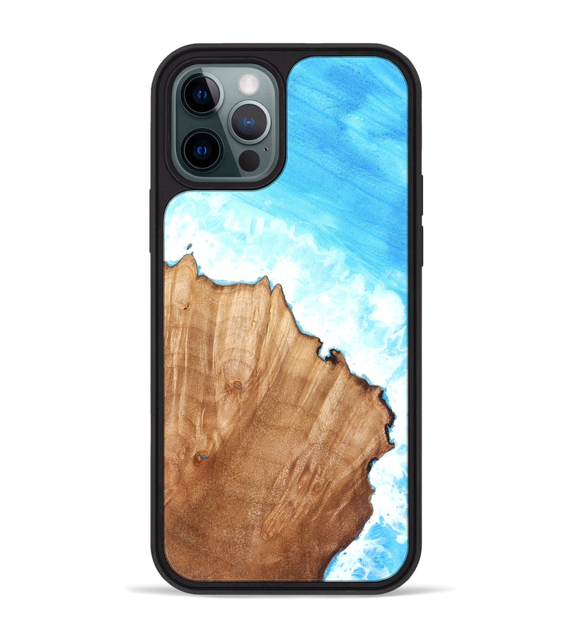 iPhone 12 Pro Max Wood Phone Case - Mireya (Coastal, 826975)