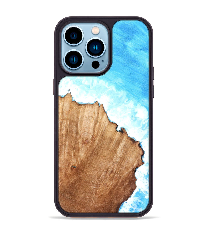 iPhone 14 Pro Max Wood Phone Case - Mireya (Coastal, 826975)