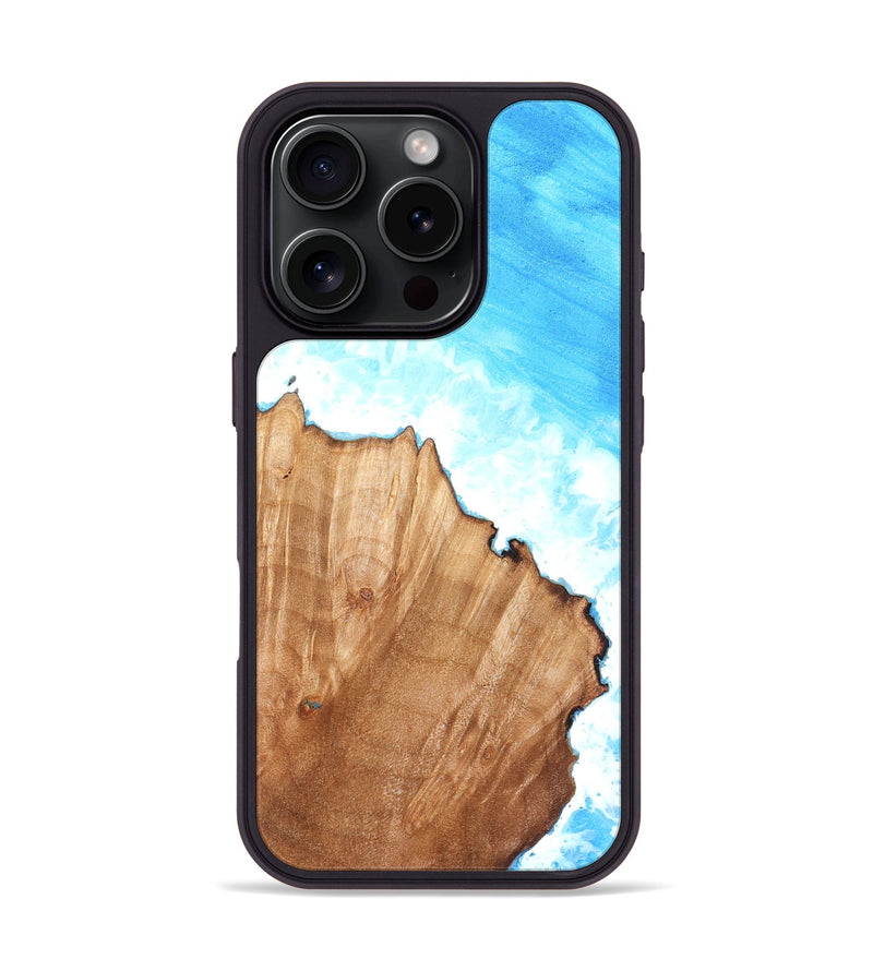 iPhone 16 Pro Wood Phone Case - Mireya (Coastal, 826975)
