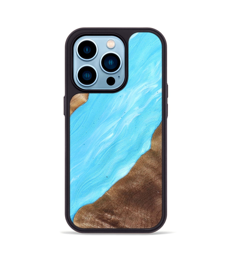iPhone 14 Pro Wood Phone Case - Bernard (Coastal, 826979)