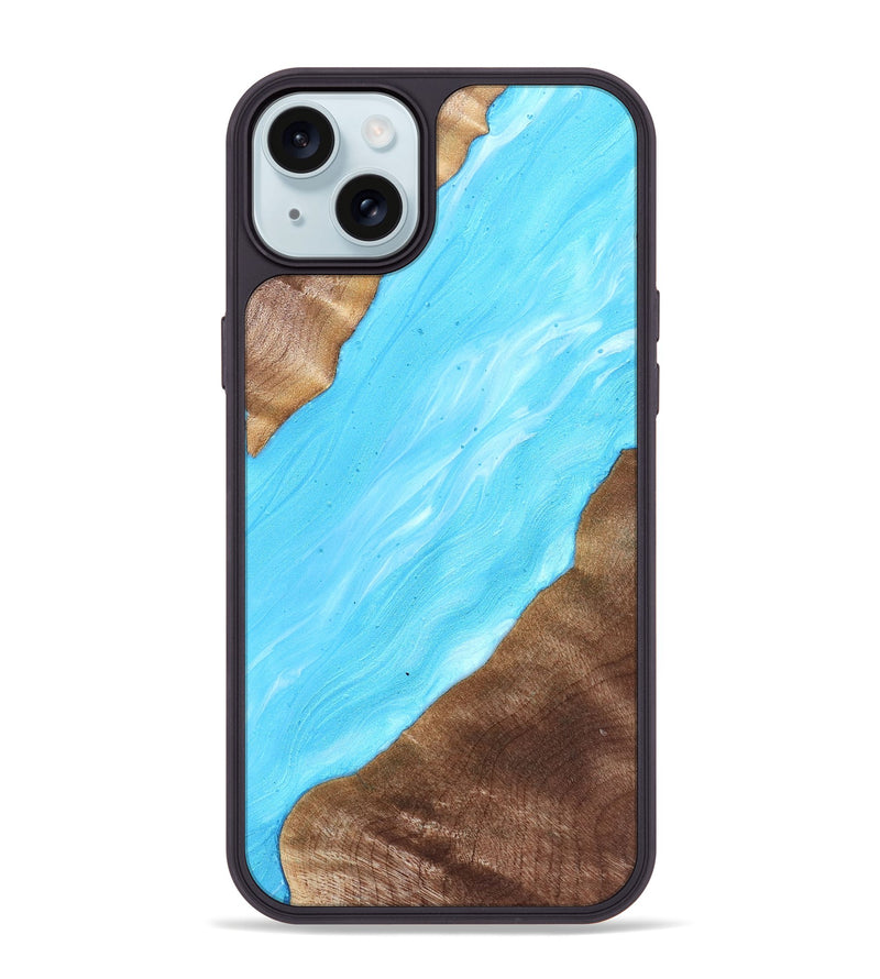 iPhone 15 Plus Wood Phone Case - Bernard (Coastal, 826979)