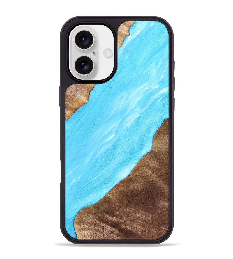 iPhone 16 Plus Wood Phone Case - Bernard (Coastal, 826979)