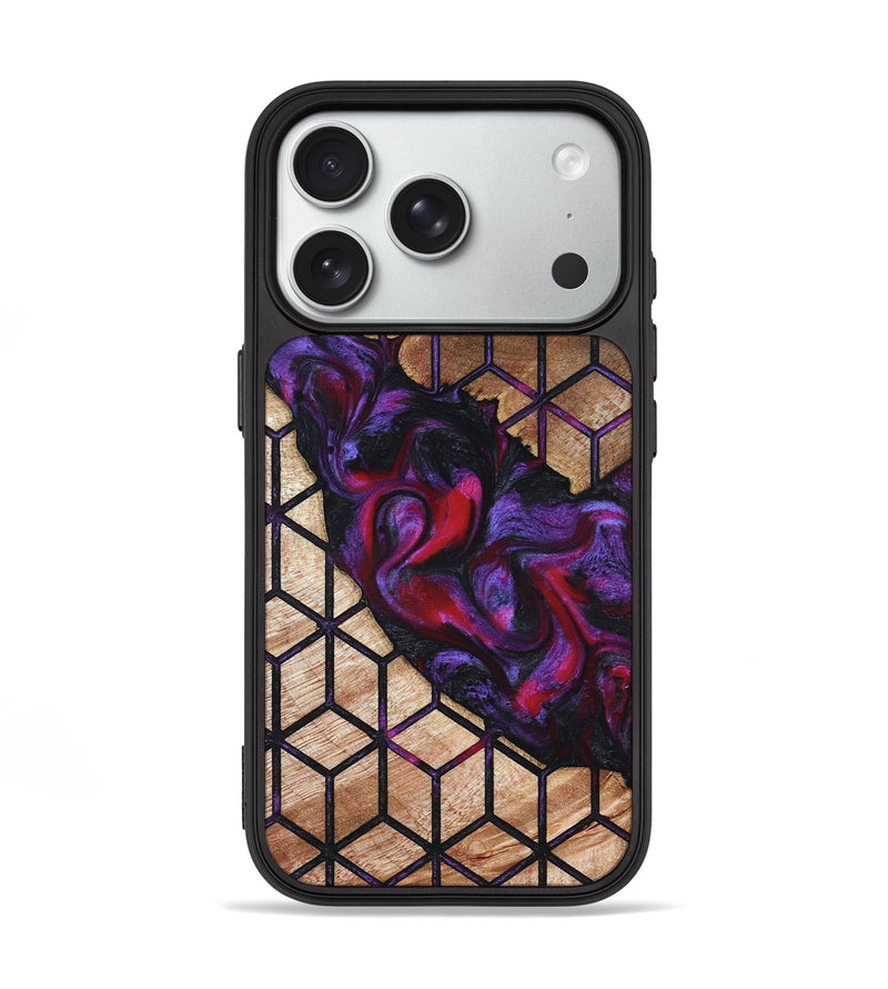 iPhone 18 Pro Wood Phone Case - Khari (Pattern, 826980)