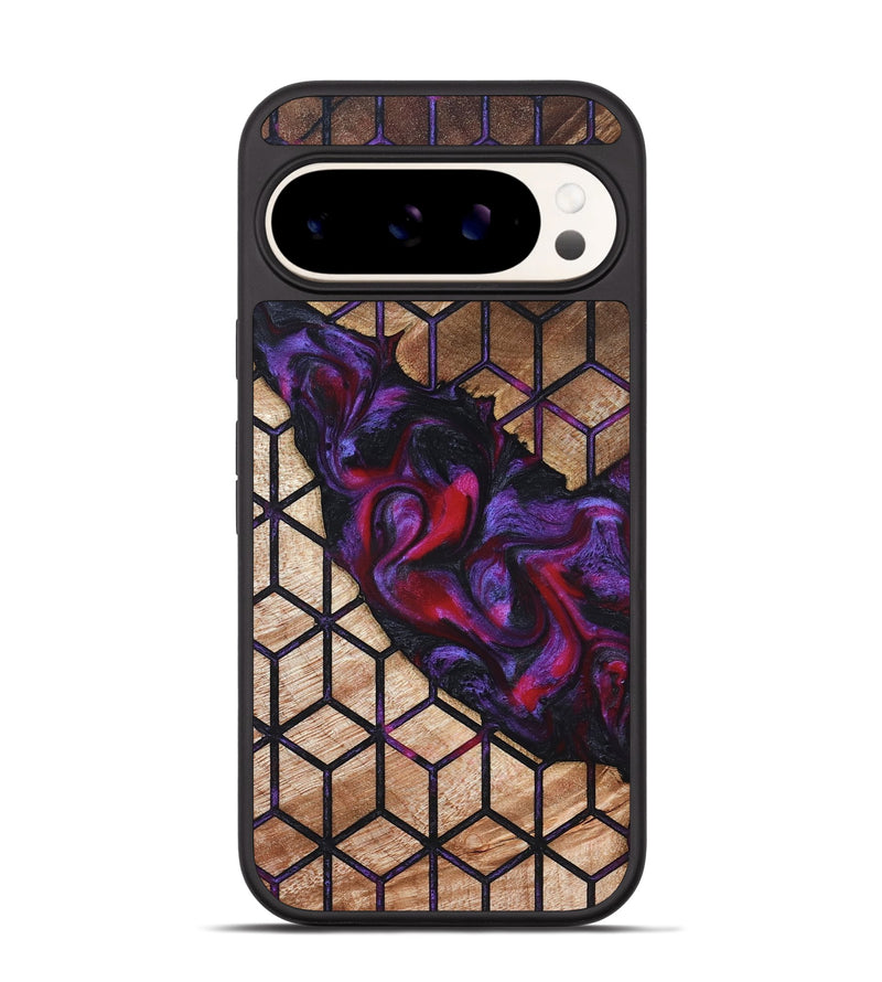 Pixel 9 Wood Phone Case - Khari (Pattern, 826980)