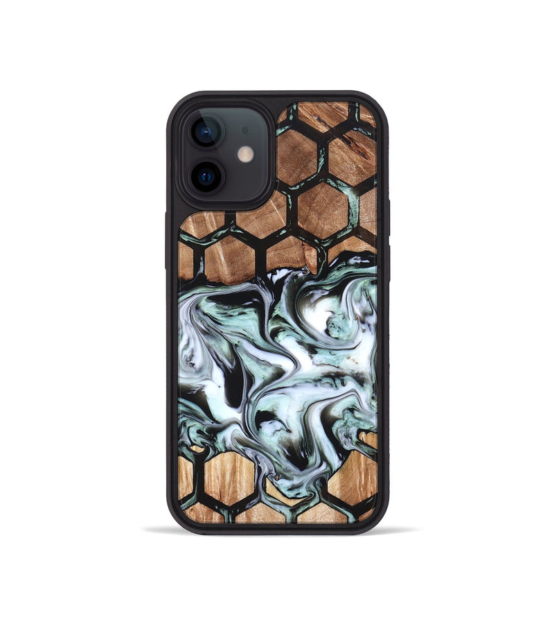 iPhone 12 mini Wood Phone Case - Nalani (Pattern, 826981)