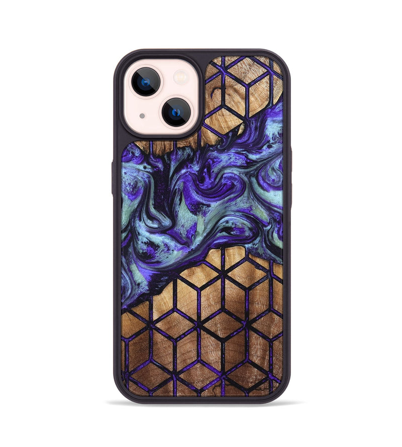 iPhone 14 Wood Phone Case - Wren (Pattern, 826983)