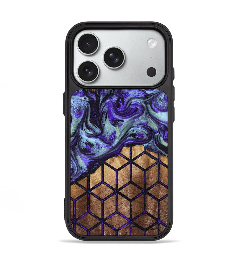 iPhone 18 Pro Wood Phone Case - Wren (Pattern, 826983)