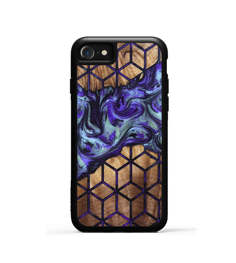 iPhone SE Wood Phone Case - Wren (Pattern, 826983)