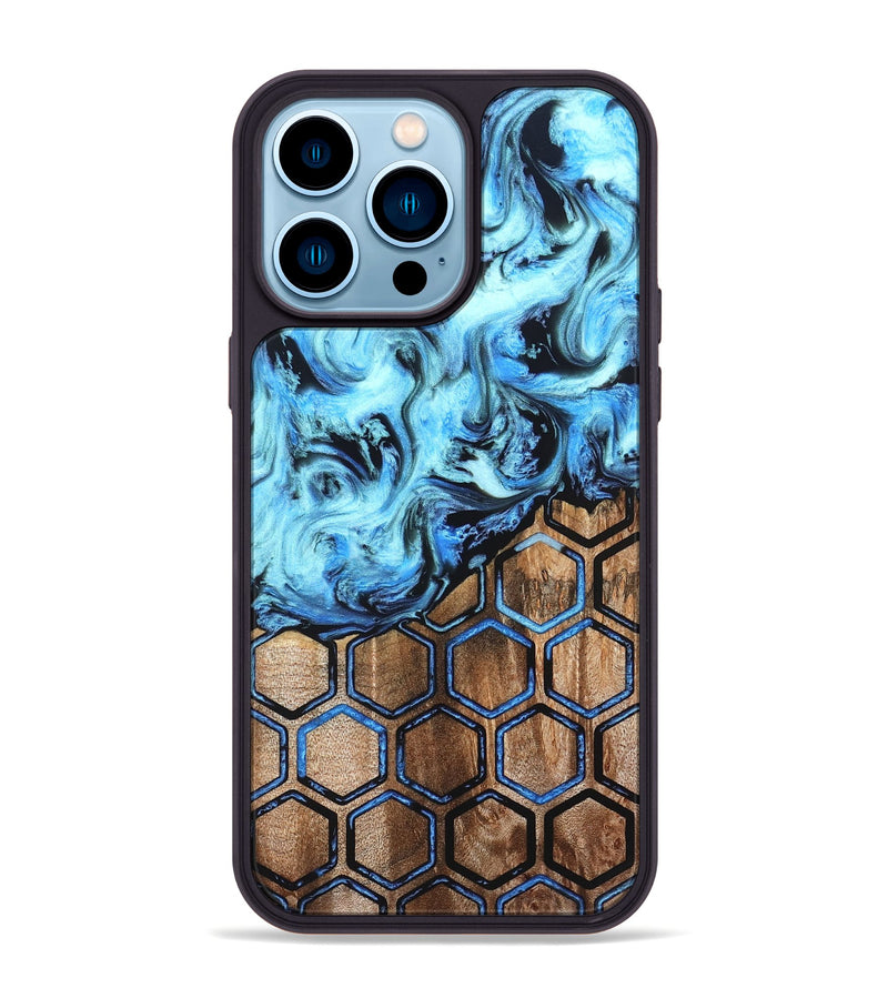 iPhone 14 Pro Max Wood Phone Case - Kira (Pattern, 826984)