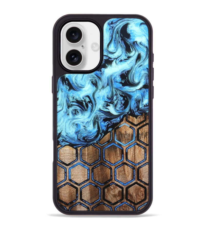 iPhone 16 Plus Wood Phone Case - Kira (Pattern, 826984)
