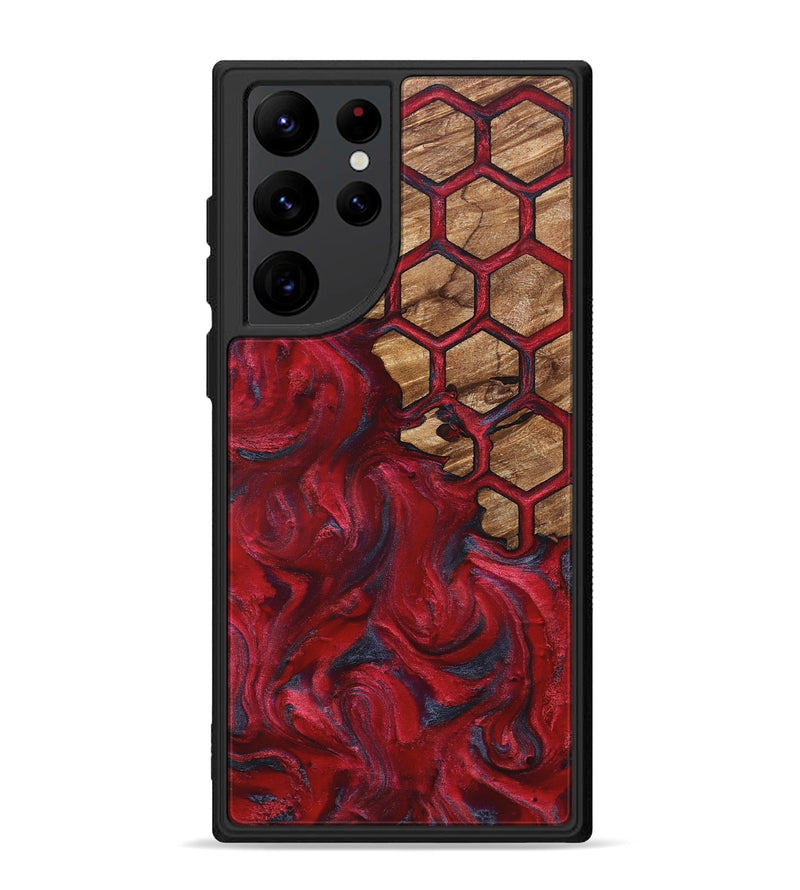 Galaxy S22 Ultra Wood Phone Case - Jasen (Pattern, 826989)