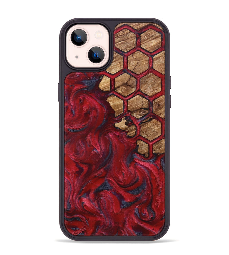 iPhone 14 Plus Wood Phone Case - Jasen (Pattern, 826989)