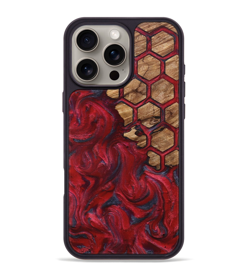 iPhone 16 Pro Max Wood Phone Case - Jasen (Pattern, 826989)