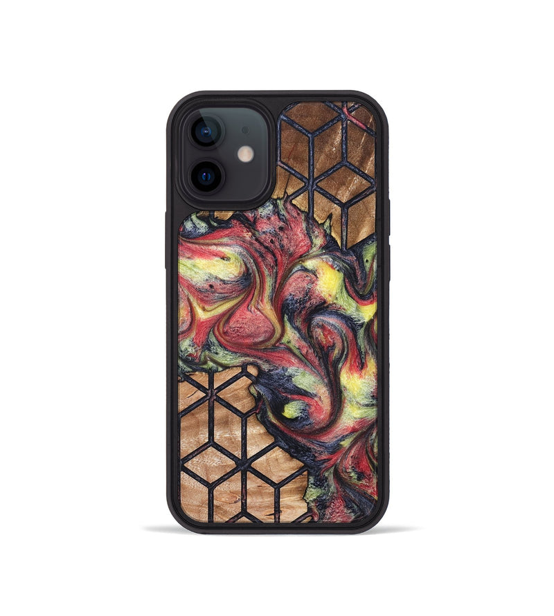 iPhone 12 mini Wood Phone Case - Janna (Pattern, 826992)