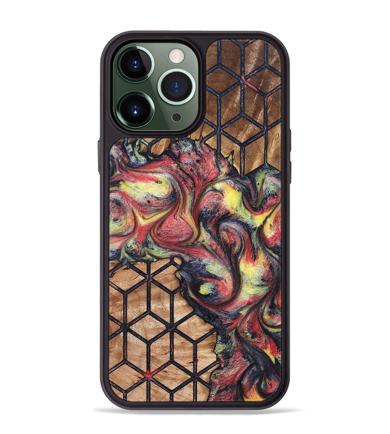 iPhone 13 Pro Max Wood Phone Case - Janna (Pattern, 826992)