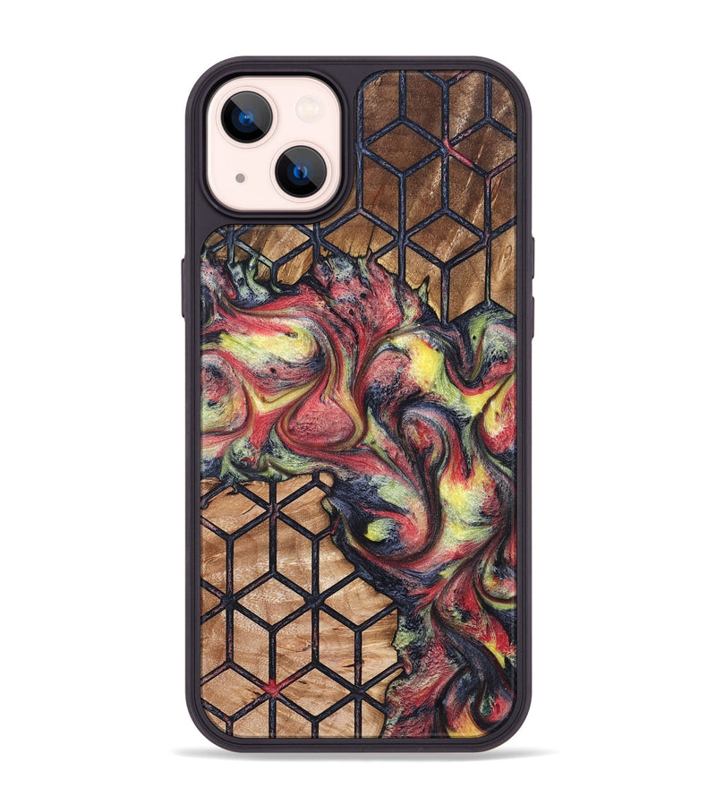 iPhone 14 Plus Wood Phone Case - Janna (Pattern, 826992)