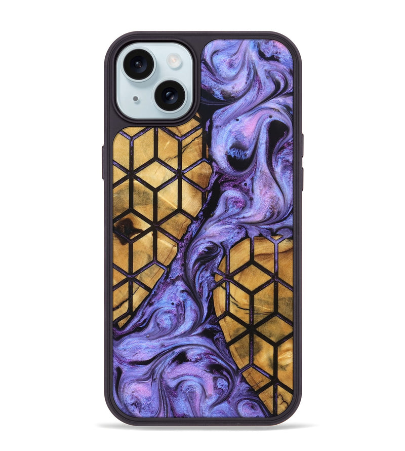 iPhone 15 Plus Wood Phone Case - Nikolai (Pattern, 826994)