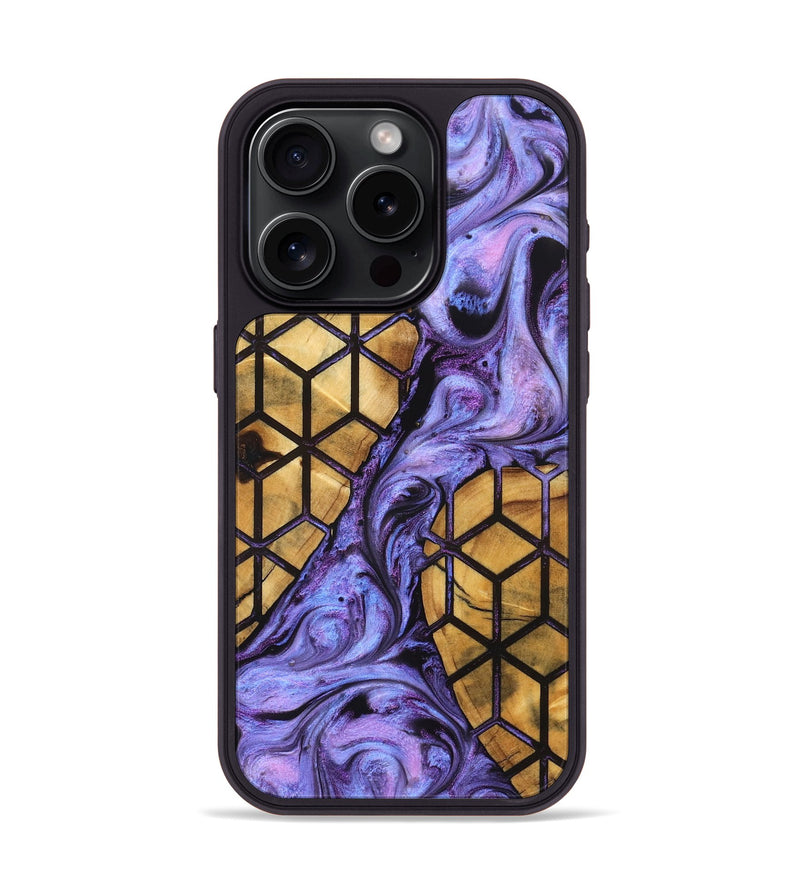 iPhone 15 Pro Wood Phone Case - Nikolai (Pattern, 826994)