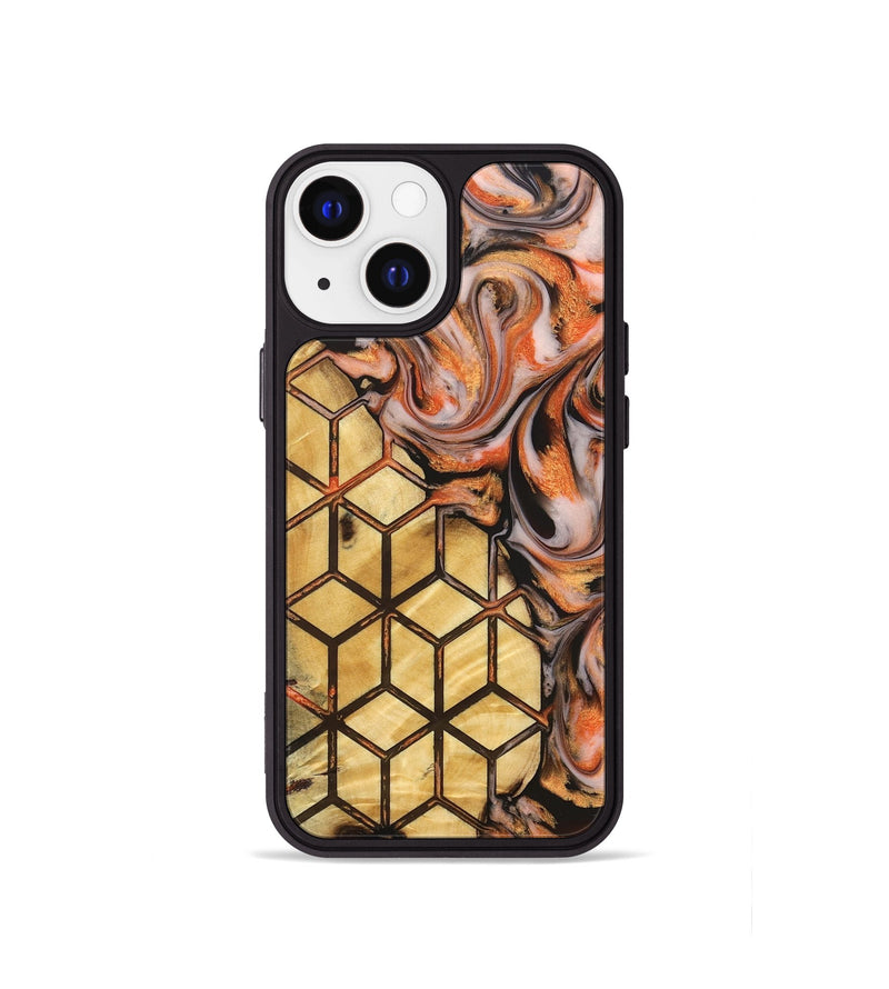 iPhone 13 mini Wood Phone Case - Ari (Pattern, 826995)