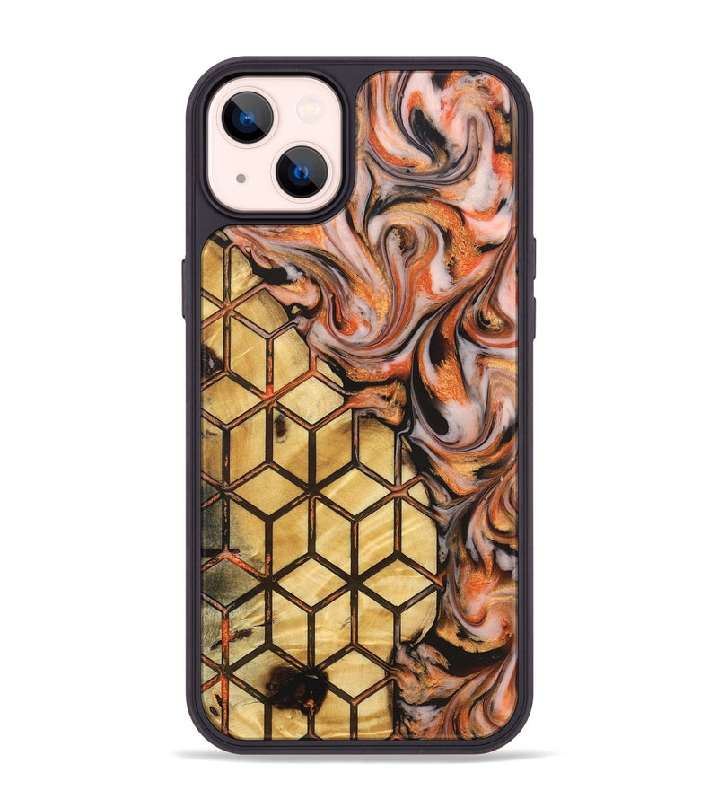 iPhone 14 Plus Wood Phone Case - Ari (Pattern, 826995)