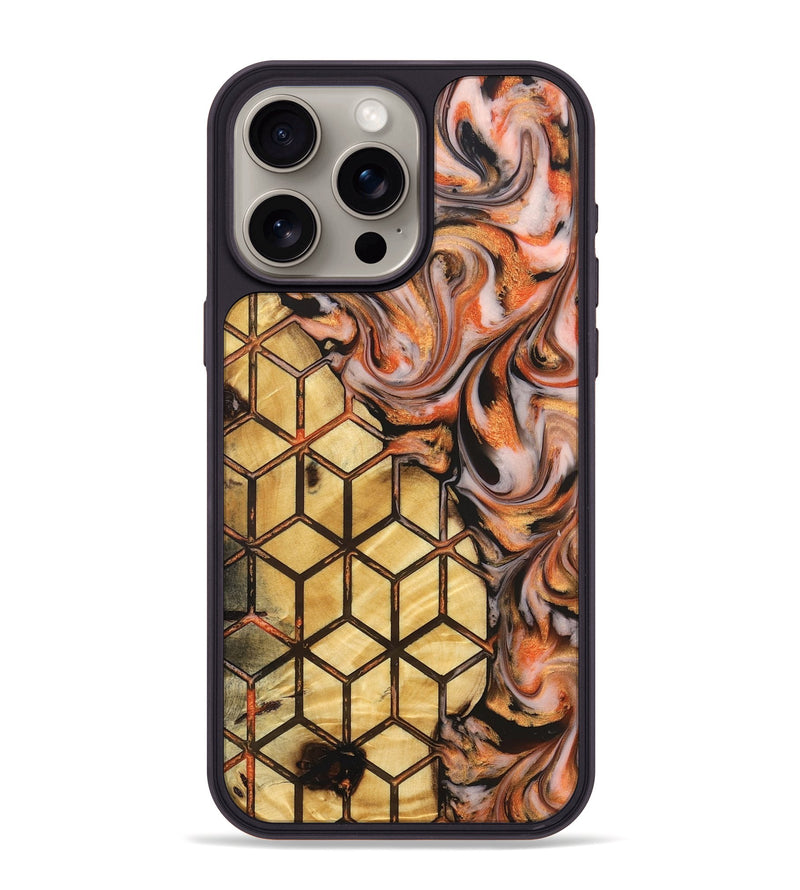 iPhone 15 Pro Max Wood Phone Case - Ari (Pattern, 826995)