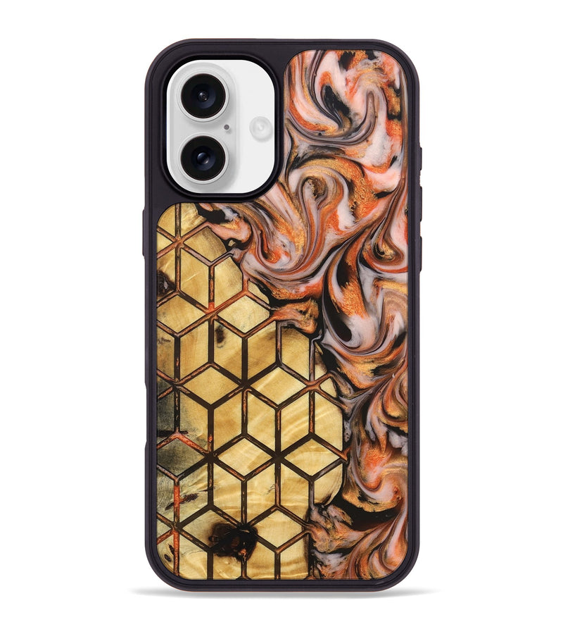 iPhone 16 Plus Wood Phone Case - Ari (Pattern, 826995)