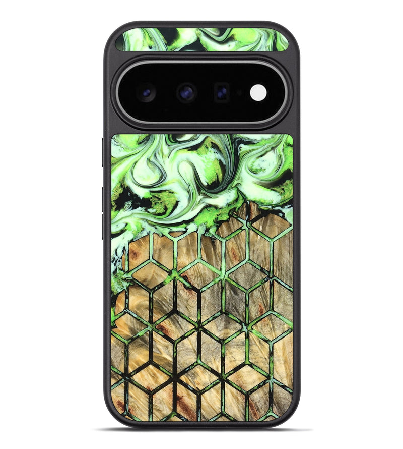 Pixel 11 Pro XL Wood Phone Case - Yadira (Neon, 826997)