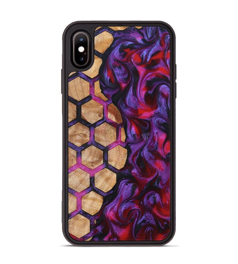 iPhone Xs Max Wood Phone Case - Maranda (Pattern, 826998)