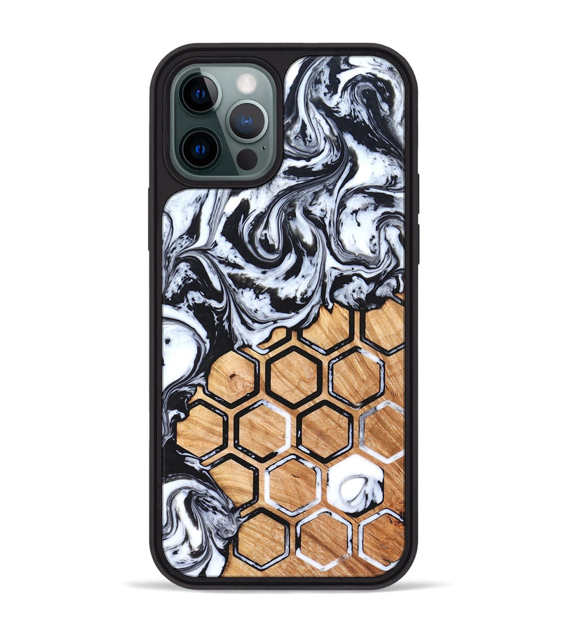 iPhone 12 Pro Max Wood Phone Case - Raymond (Pattern, 826999)