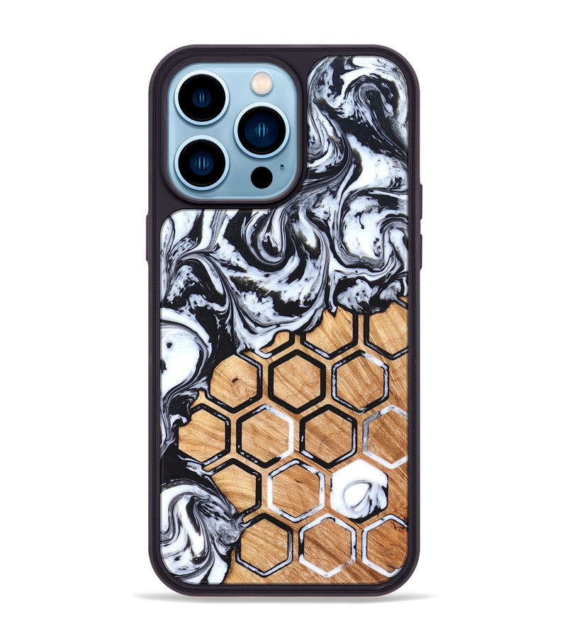 iPhone 14 Pro Max Wood Phone Case - Raymond (Pattern, 826999)