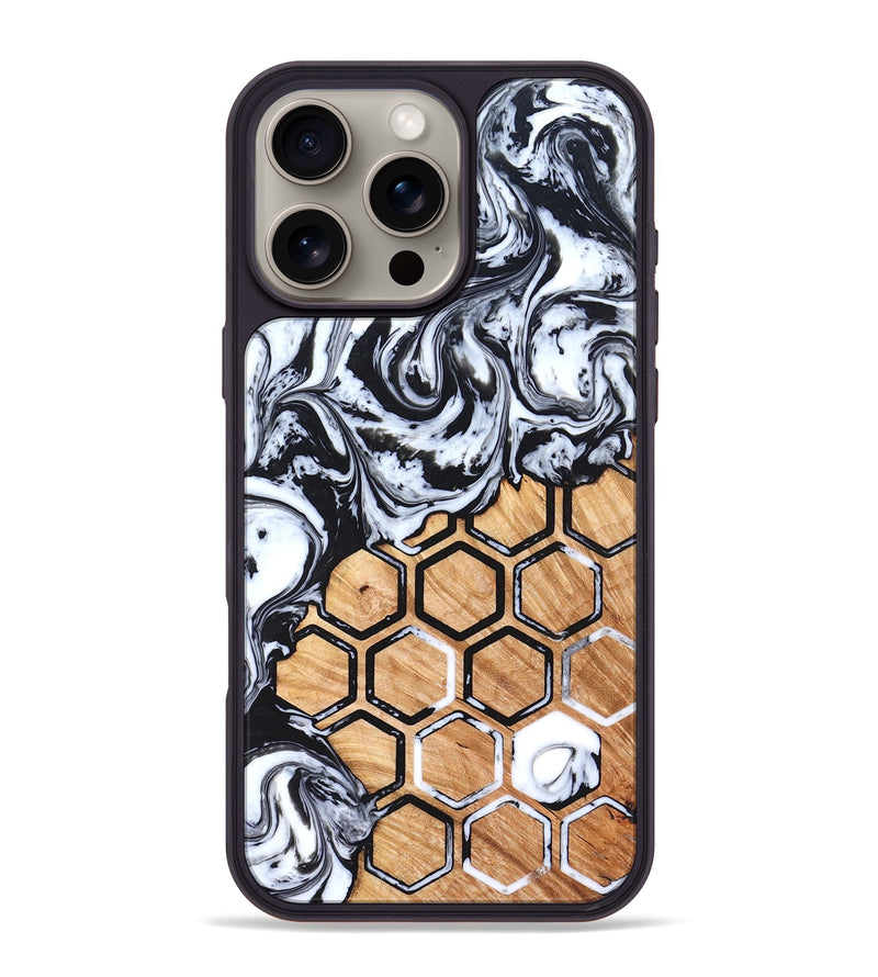 iPhone 16 Pro Max Wood Phone Case - Raymond (Pattern, 826999)
