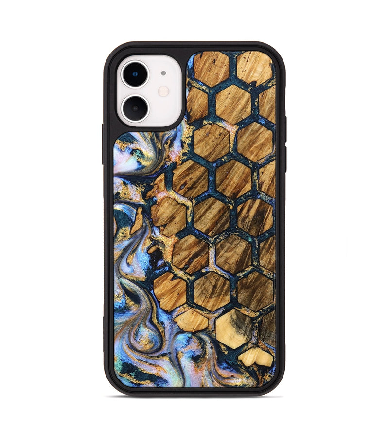 iPhone 11 Wood Phone Case - Carli (Pattern, 827000)