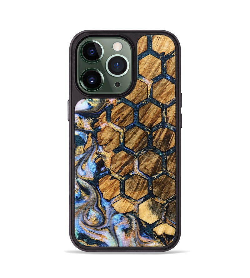 iPhone 13 Pro Wood Phone Case - Carli (Pattern, 827000)
