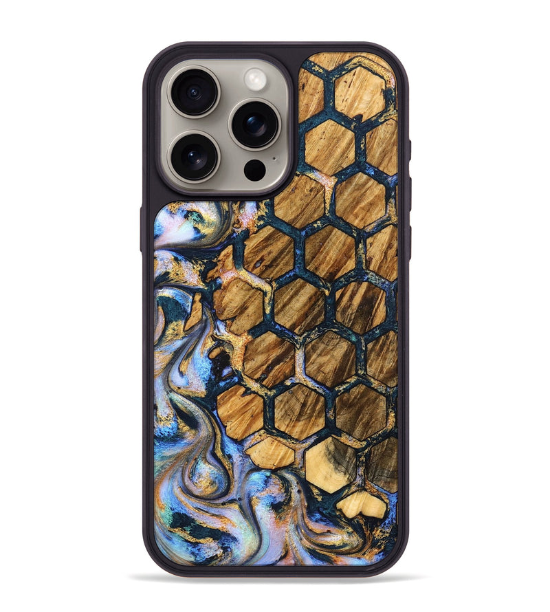 iPhone 15 Pro Max Wood Phone Case - Carli (Pattern, 827000)