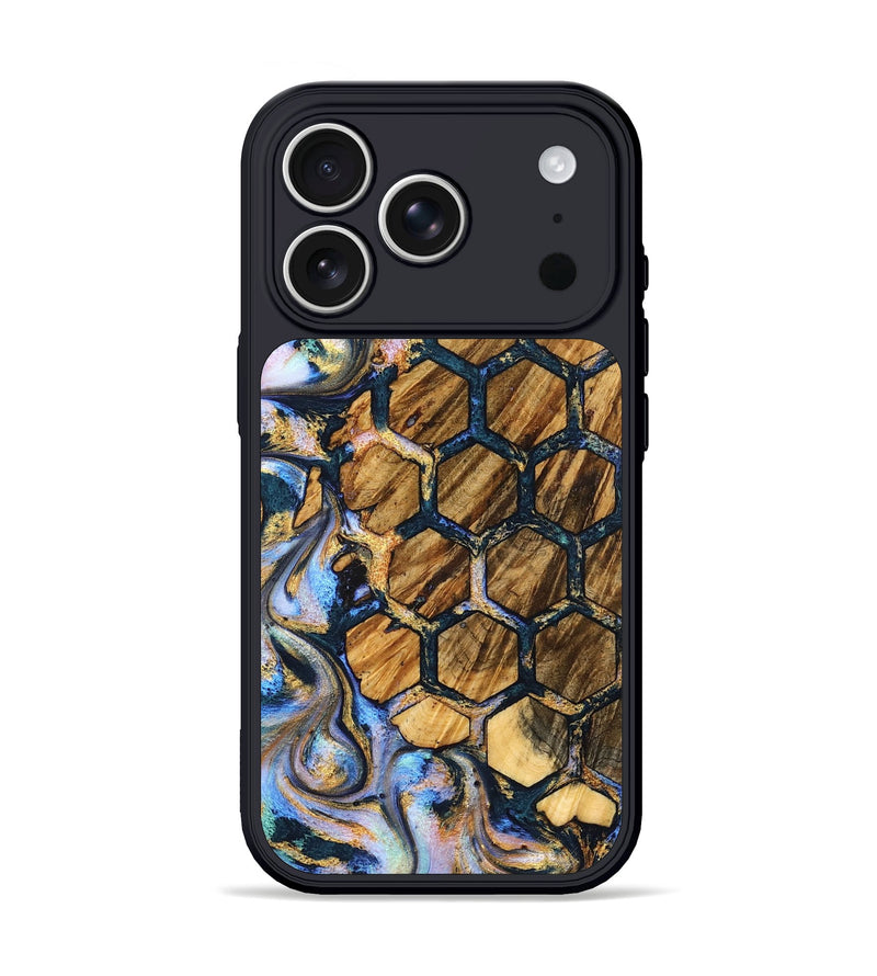 iPhone 17 Pro Wood Phone Case - Carli (Pattern, 827000)