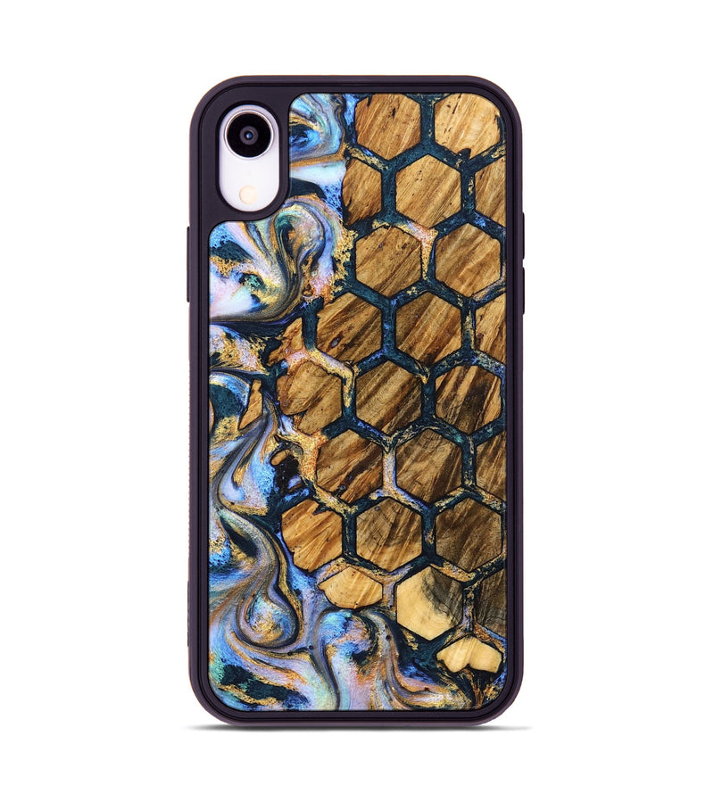 iPhone Xr Wood Phone Case - Carli (Pattern, 827000)