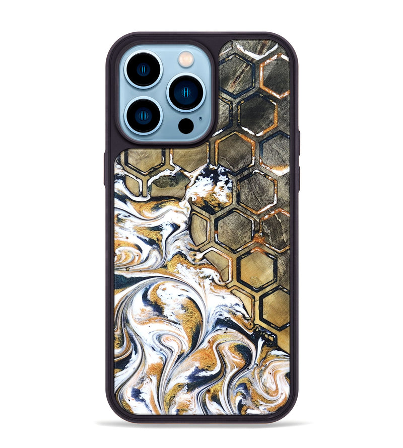iPhone 14 Pro Max Wood Phone Case - Kathlyn (Pattern, 827001)