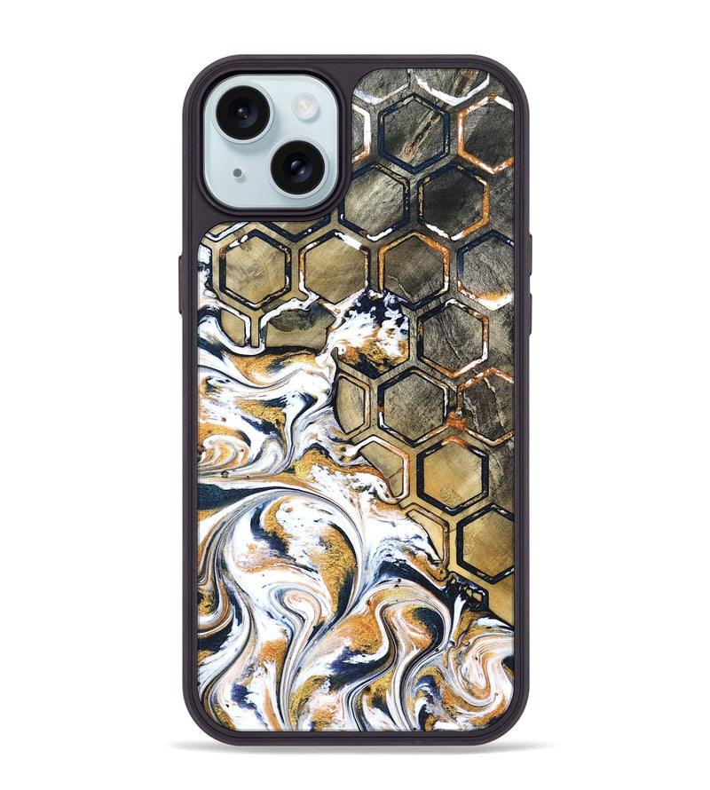 iPhone 15 Plus Wood Phone Case - Kathlyn (Pattern, 827001)