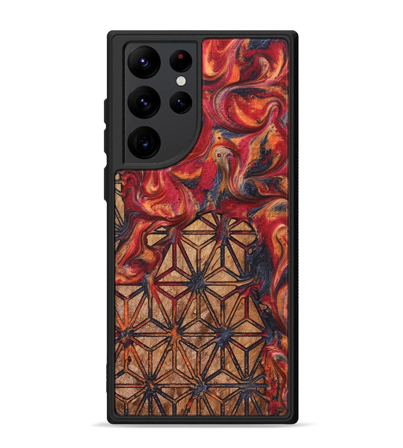 Galaxy S22 Ultra Wood Phone Case - Harry (Pattern, 827003)
